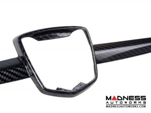 FIAT 500 Front Emblem Trim - Carbon Fiber - ABARTH model FIAT 500 Front Emblem Trim - Carbon Fiber - ABARTH model